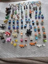Huge Lot of 67 RARE LEGO Minecraft minifigures - Villagers, Mobs, Collectible