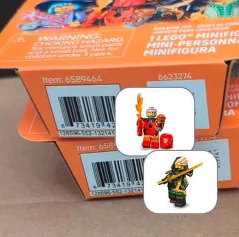 LEGO Minifigures Lot Bionicle cosplayer and Mysterious Ronin