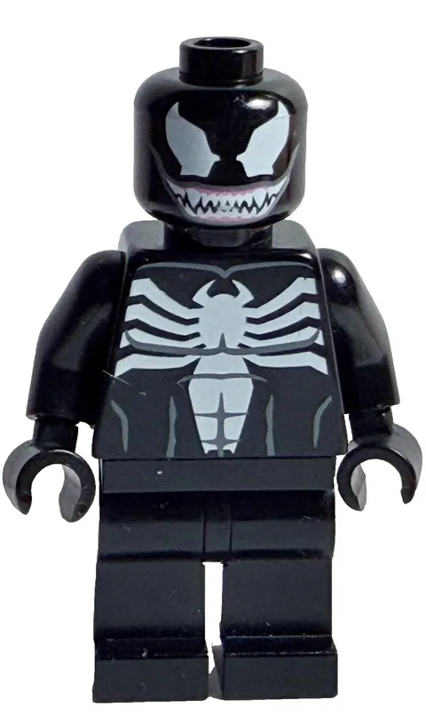 LEGO VENOM MINIFIG 😬 Marvel Super Heroes SH055 😬 Spider-Man Villain Minifigure