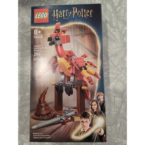LEGO Harry Potter Fawkes Dumbledores Phoenix 76448 Building Set New