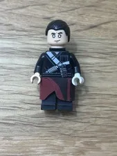 Lego Star Wars Minifigure Rogue One Chirrut Imwe, From 2016, With Hakama & Naare