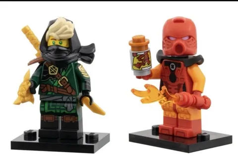 LEGO SEALED Bionicle Cosplayer and Mysterious Ronin Bundle Series 29 CMF