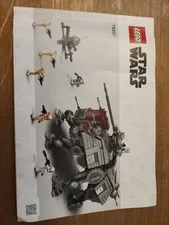 LEGO Star Wars 75337 AT-TE Walker Instruction Manual Booklet Only