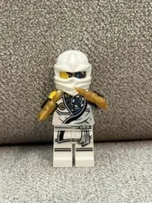 MINT Lego Ninjgo Zane Tournament Of Elements Robe Battle Damaged njo0228 RARE