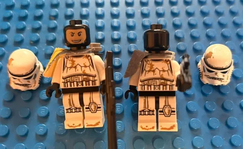 LEGO Star Wars Sandtrooper Minifigure Lot sw0364 And sw0383 From 9490