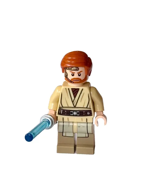 LEGO Star Wars Obi-Wan Kenobi Minifigure sw0704 75135 Obi-Wan's Jedi Interceptor