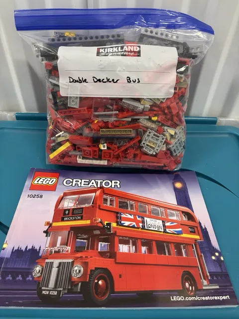 LEGO Creator London Bus (10258) Double Decker Bus - Complete