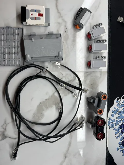 LEGO Mindstorms EV3 Lot - Sensors Cables Remote AS-IS Used