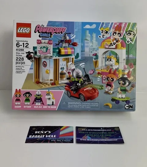 2018 LEGO The Powerpuff Girls: Mojo Jojo Strikes (41288) 228 pcs. New Sealed Box