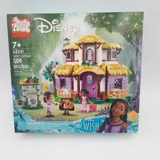 Lego Set DISNEY WISH “ASHA'S COTTAGE” 43231 New Sealed. 509 Pc. Age 7+. Toys.