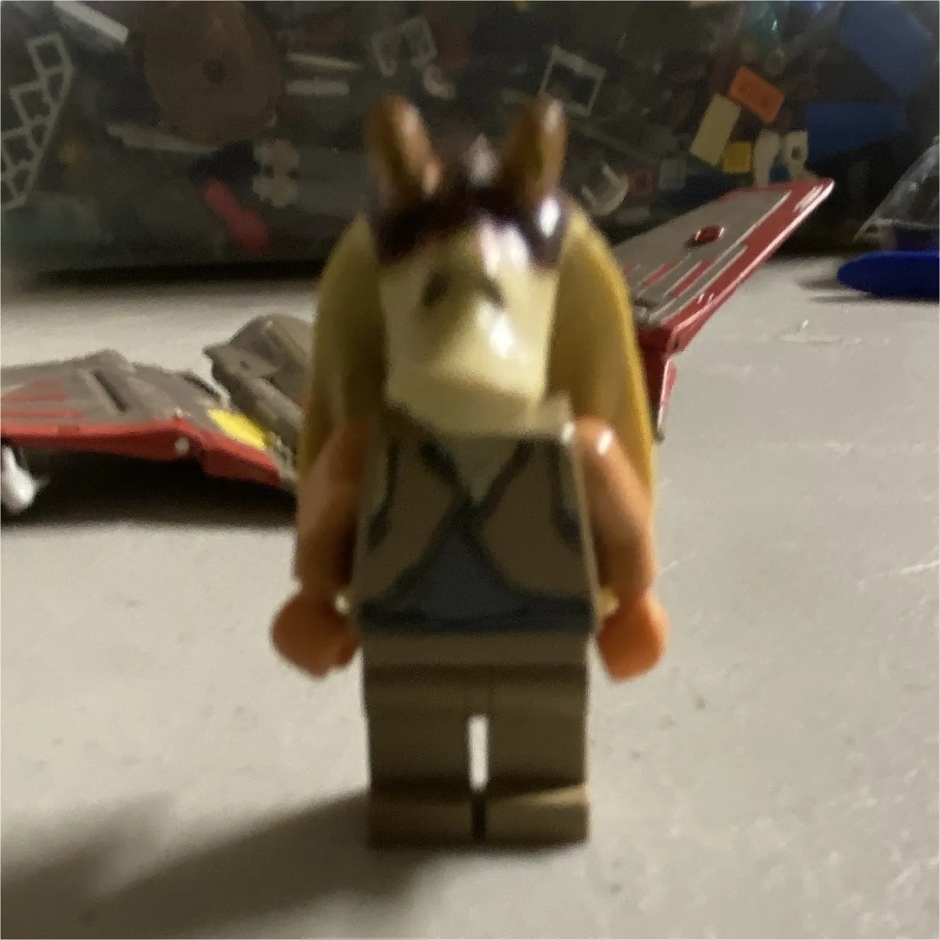 LEGO Star Wars Jar Jar Binks Minifigure Plastic Character Figure