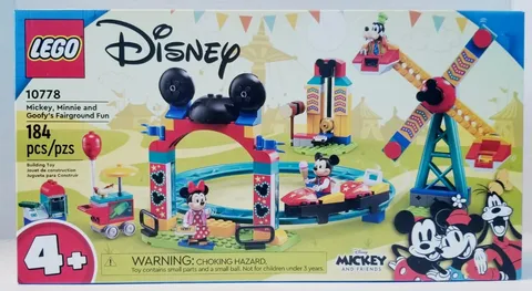 Lego Disney 10778 Mickey, Minnie and Goofy's Fairground Fun. New & Sealed