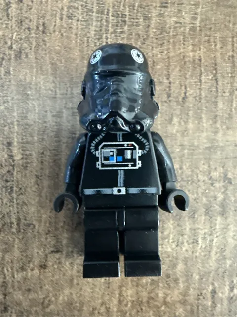 Lego Imperial TIE Fighter / Interceptor Pilot Minifigure Star Wars sw0035b