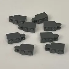 Lego 30365 Dark Gray Replacement Parts Pieces Lot of 8