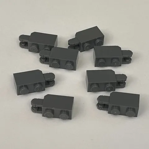Lego 30365 Dark Gray Replacement Parts Pieces Lot of 8