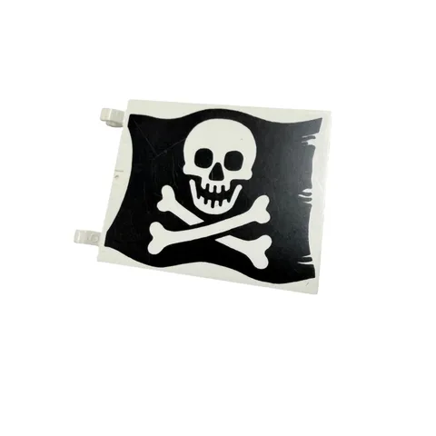 Vintage LEGO Pirate Flag Jolly Roger Skull Crossbones Large