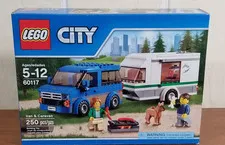 CITY 60117 VAN & CARAVAN Lego Set Sealed In Box Ages 5-12 *250 Pcs