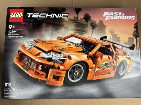 LEGO Technic Fast & Furious Toyota Supra MK4 42204 810 pcs Ages 9+