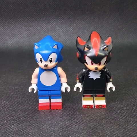 Lego Sonic the Hedgehog Minifigures SON017 Shadow the Hedgehog IDEA104 Sonic