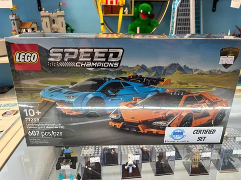 77238 Speed Champions Lamborghini Revuelto & Lamborghini Huracan STO - Certified