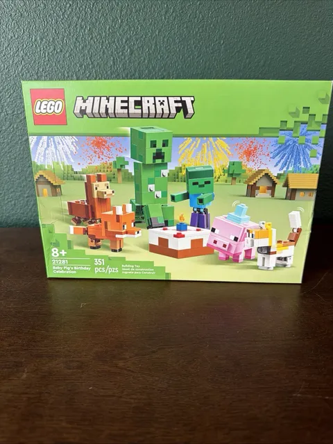 Lego Minecraft: 21281 Baby Pig's Birthday Celebration
