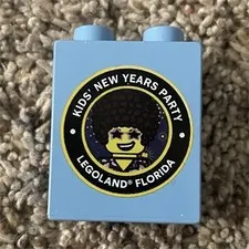 2018 LEGOLAND Florida Kid’s New Years Party Duplo Brick
