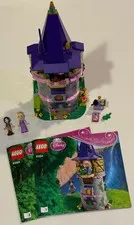 LEGO Disney 41054 Rapunzel's Creativity Tower COMPLETE w/ Minifigs & Manual