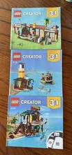 Lego Surfer Beach House #31118 Creator 3 in 1 manuals only