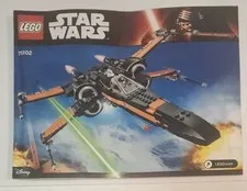 LEGO Star Wars 75102 Poe's X-Wing Fighter Retired Instruction Manual Only
