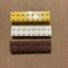 Lot Of 3 Lego 3007 2x8 Bricks