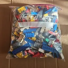 LEGO 2 Lb 3 OZ Bag Assorted Bulk Pieces.. Assorted Colors. 99% Lego Read Desc.