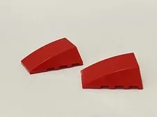 Lego 47753 Red Replacement Add-on Pieces Parts Lot of 2