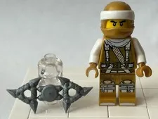 LEGO Ninjago Wu Sensei Golden Dragon Master minifigure Hunted 70644 njo0450