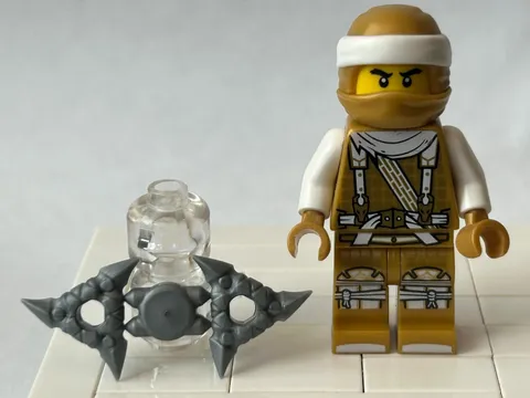 LEGO Ninjago Wu Sensei Golden Dragon Master minifigure Hunted 70644 njo0450