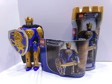 LEGO Knights' Kingdom King Mathias 8796 Complete with Instructions and Canister