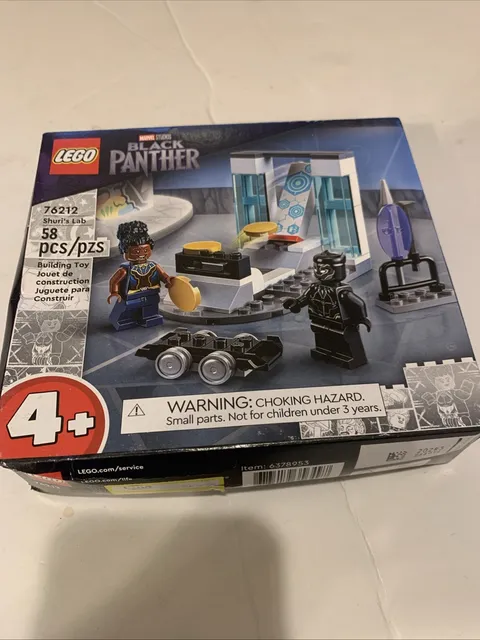 Sealed LEGO Super Heroes: Shuri's Lab Shelf Wear 76212 Ef49
