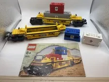 LEGO TTX Intermodel Double-Stack Car Train 10170 As Is