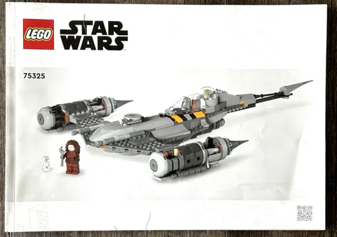 Lego Star Wars 75325 Instruction Manual BOOK The Mandalorian's N-1 Starfighter