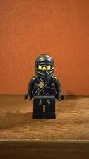 LEGO Ninjago The Golden Weapons Cole Black Ninja Njo0006 Minifigure njo006 Fig