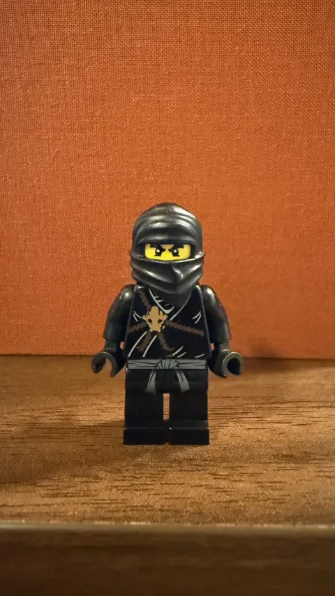 LEGO Ninjago The Golden Weapons Cole Black Ninja Njo0006 Minifigure njo006 Fig