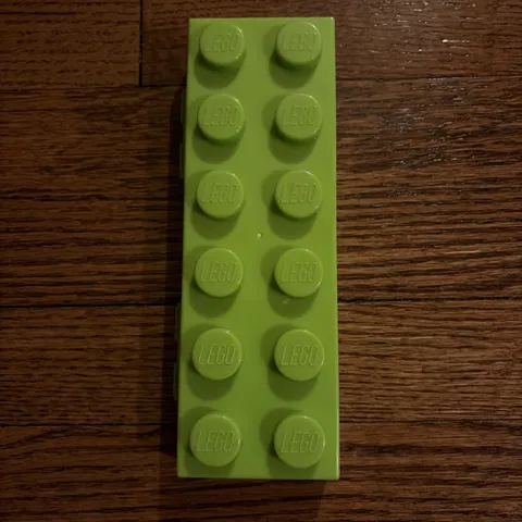 Lego Pencil Case Brick Box Mini Figure Storage Plastic Holder Purple