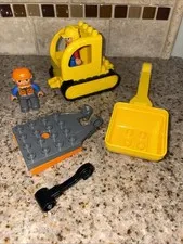 Lego Duplo Digger Arm Replacement Parts Construction Pieces Lot Figures #271
