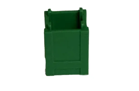 LEGO CONTAINER BOX 2X2X2 TOP OPENING Green 61780