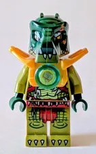 Lego Minifigure Legends of Chima Cragger - Light Armor loc051 From 2014 70126