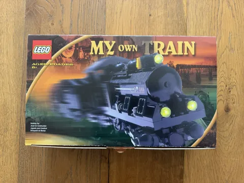 Lego My Own Train:  Blue Small Locomotive (3740 & 3743) New Sealed