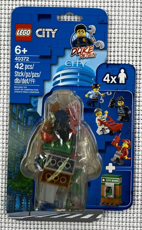 LEGO City Police Minifigure Accessory Set 40372 Duke Detain Brand New