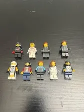 Lego Speed Champions Mini Figures (lot Of 9)