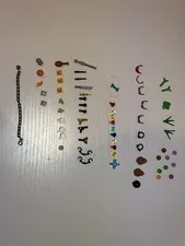 LEGO Miscellaneous Accessories Lot (66 Total Pieces) - PLEASE READ DESCRIPTION