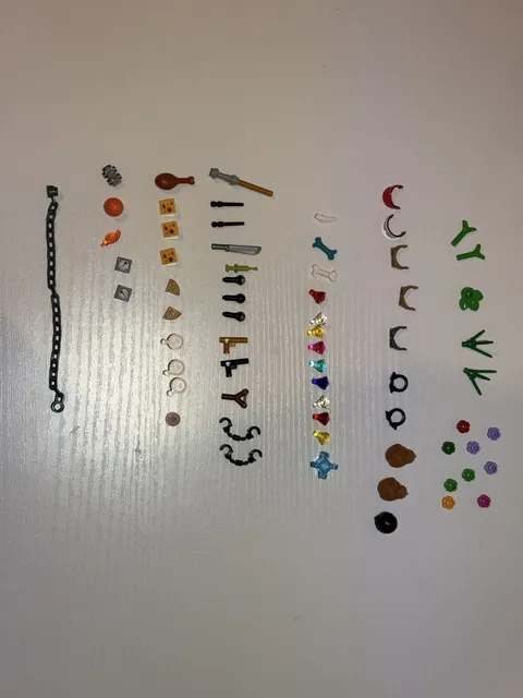 LEGO Miscellaneous Accessories Lot (66 Total Pieces) - PLEASE READ DESCRIPTION