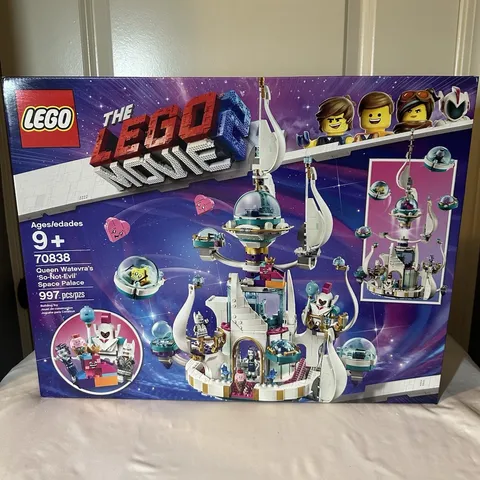 LEGO The LEGO Movie 2 Queen Watevra's Space Palace 70838 BOX IS DAMAGED